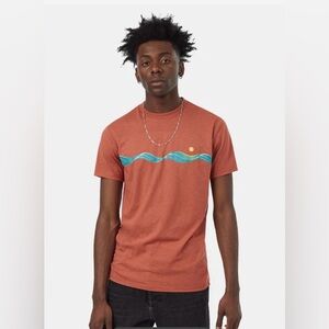 Artist Waves Tentree Mens T-Shirt